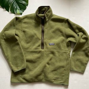 Patagonia synchilla fleece green mens size medium